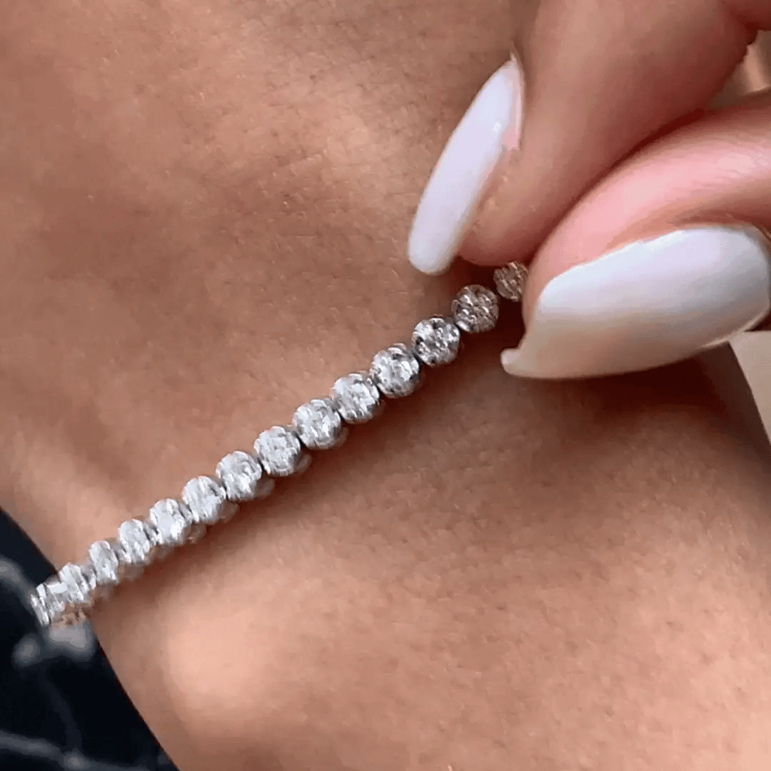Tennis Lab-Grown Diamond Line Bracelet