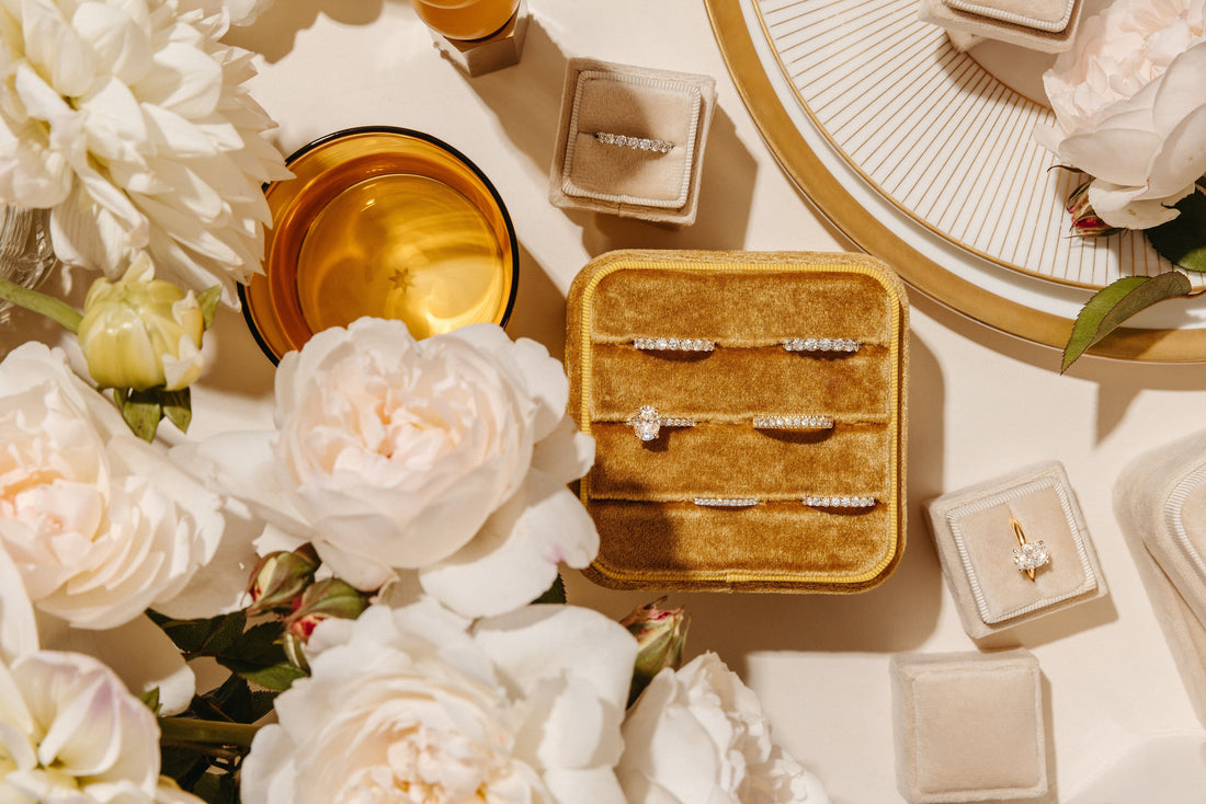 inspiration: Cream & Gold Wedding Parties