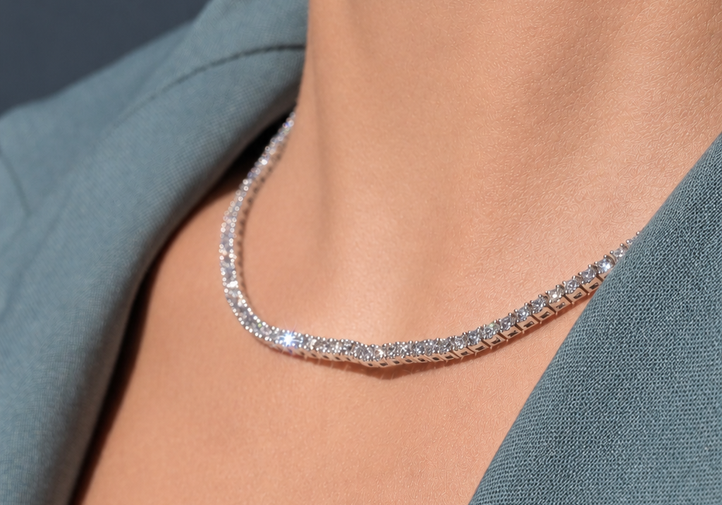 The New Rules of Wearing Diamond Necklaces Every Day