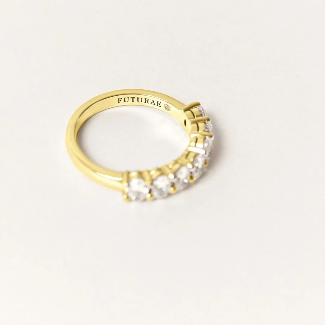 Alexis Lab-Grown Diamond Oval Eternity Ring