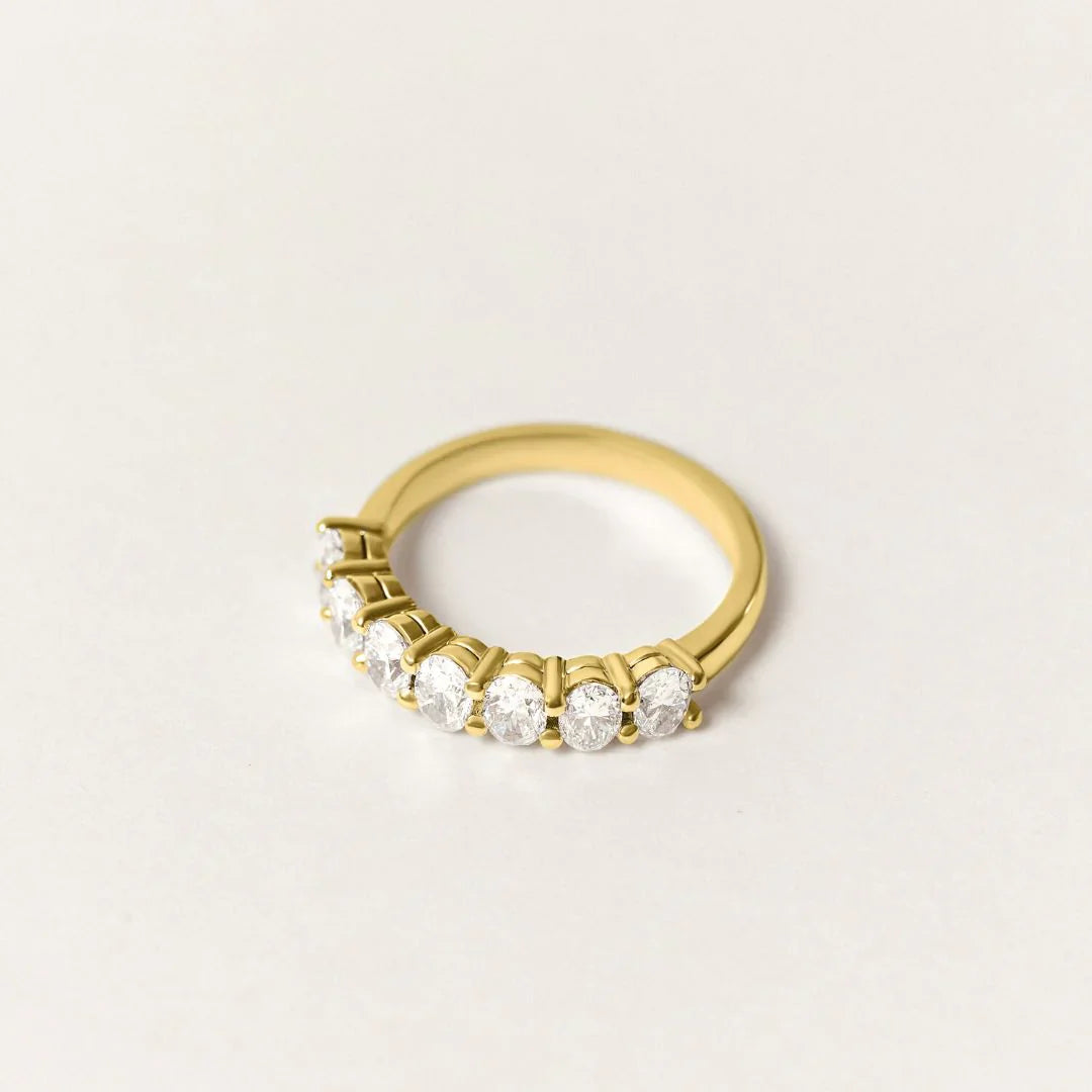 Alexis Lab-Grown Diamond Oval Eternity Ring