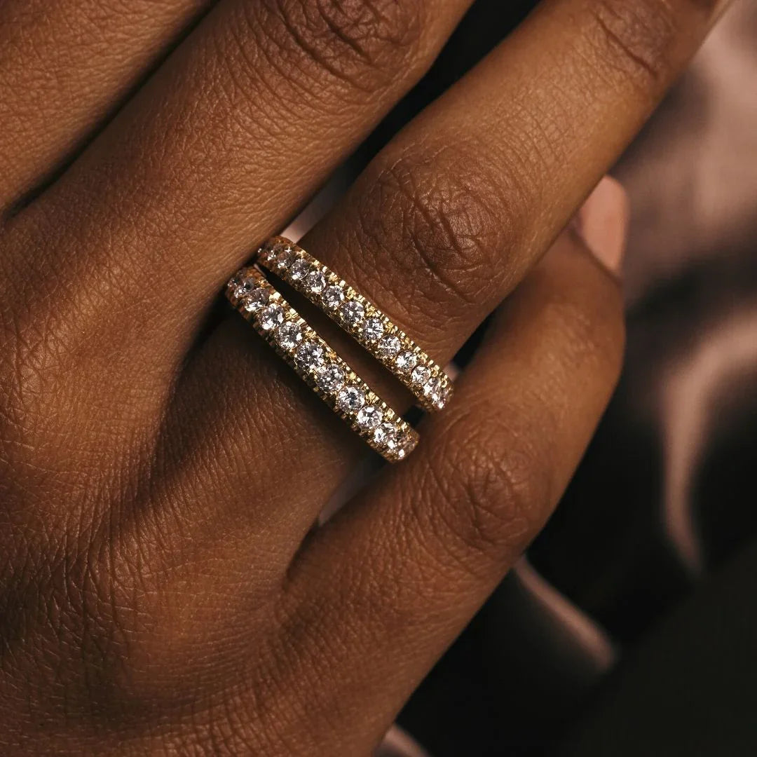 Amare Lab-Grown Diamond Wedding Band