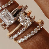 Ava Lab-Grown Diamond Oval Solitaire Engagement Ring