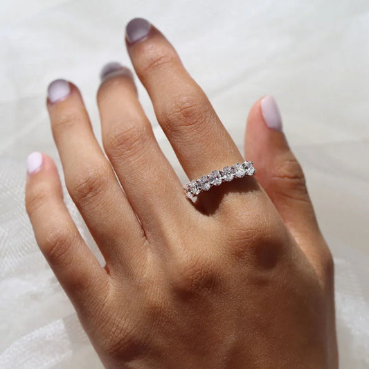 Alexis Lab-Grown Diamond Oval Eternity Ring