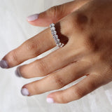 Alexis Lab-Grown Diamond Oval Eternity Ring