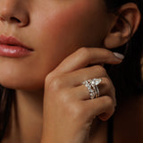 Pirum Lab-Grown Diamond Pear Engagement Ring
