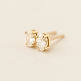Alexis Lab-Grown Diamond Oval Stud Earrings