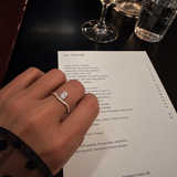 Calla Lab-Grown Oval Wave Diamond Engagement Ring