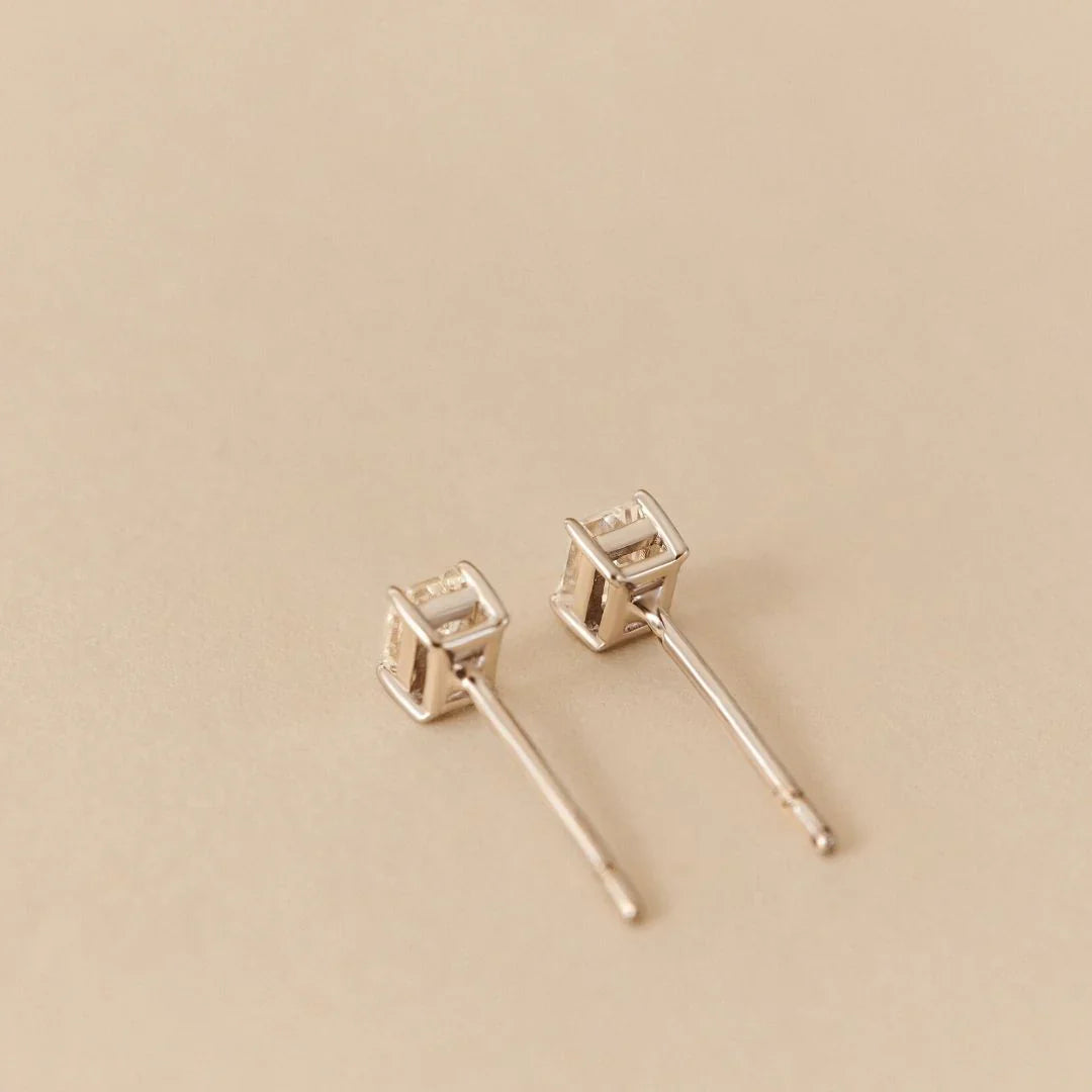 Pia Lab-Grown Diamond Emerald Cut Studs