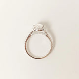 Emilia Lab-Grown Diamond Round Halo Engagement Ring
