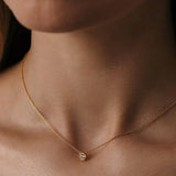 Lucia Lab-Grown Diamond Round Pendant