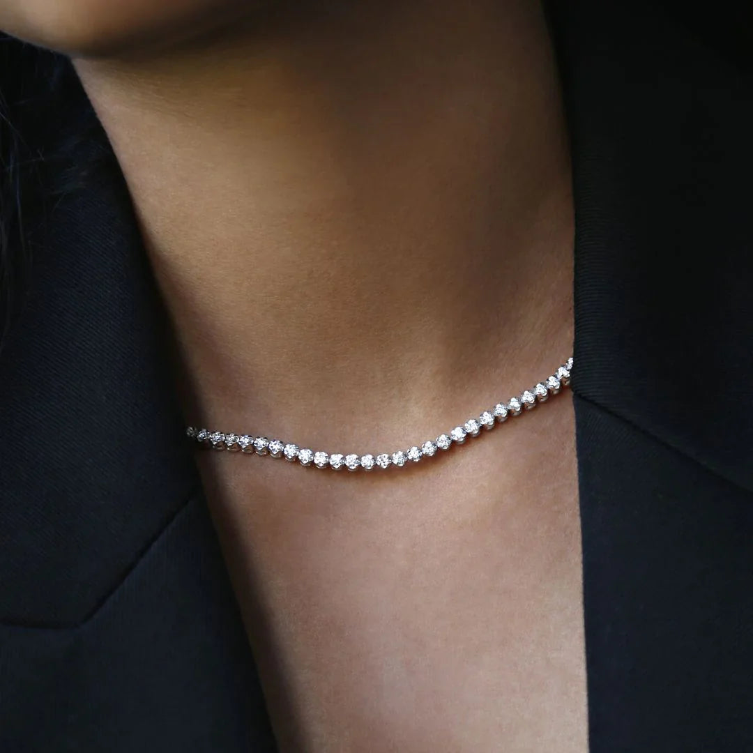 Tennis Lab-Grown Diamond Necklace