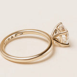 Una Lab-Grown Diamond Solitaire Engagement Ring