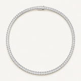 Tennis Lab-Grown Diamond Emerald Bracelet