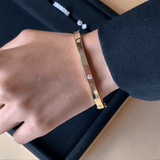 Dante Lab-Grown Diamond Heart Bangle