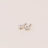 Prima Lab-Grown Diamond Bezel Stud Earrings