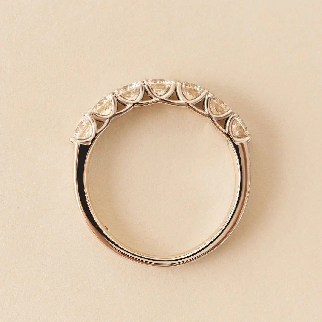 Lucia Lab-Grown Diamond Round Eternity Ring