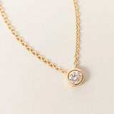 Prima Lab-Grown Diamond Solitaire Pendant