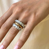 Pirum Lab-Grown Diamond Pear & Marquise Band