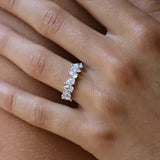 Pirum Lab-Grown Diamond Pear & Marquise Band