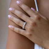 Pirum Lab-Grown Diamond Pear & Marquise Band