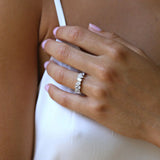 Pirum Lab-Grown Diamond Pear & Marquise Band