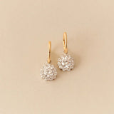 Rosette Lab-Grown Diamond Hoop Earrings