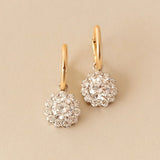 Rosette Lab-Grown Diamond Hoop Earrings
