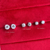 Stella Lab-Grown Diamond Round Stud Earrings
