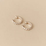 Valentina Lab-Grown Diamond Hoop Earrings